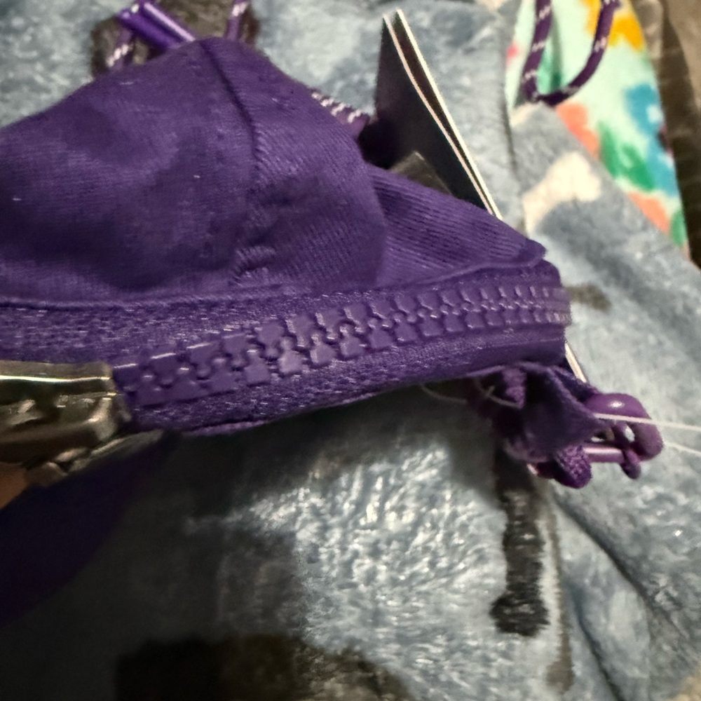 Purple Zippered Accessory
